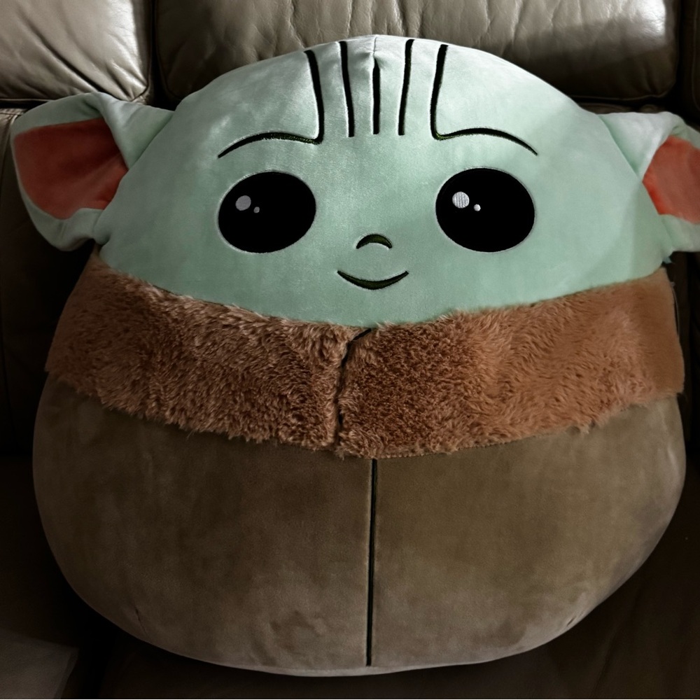 20” Yoda Star Wars squishmallow. With tag
